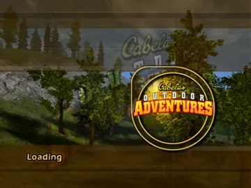 Cabelas Outdoor Adventures (USA) screen shot title